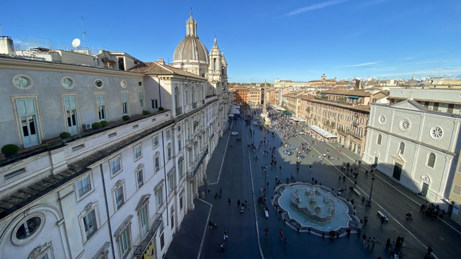 La espectacular Plaza Navona